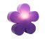 Shining Flower 32270S D=60cm solar violett