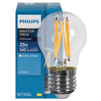 LED-Filamentlampe 3,0W E27 300lm klar dimmbar