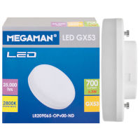 LED-Reflektorlampe GX53 2800K 6,5W 700lm