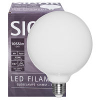 LED-Filamentlampe 9,0W E27 1055lm matt dimmbar