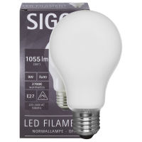 LED-Filamentlampe 9,0W E27 1055lm matt dimmbar