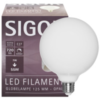 LED-Filamentlampe 7,0W E27 720lm matt dimmbar