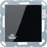 KNX CO2-Sensor RT-Regler CO2 A 2178 SW schwarz