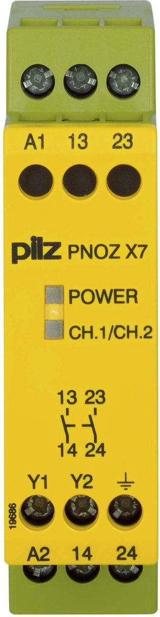Not-Aus-Schaltgerät PNOZ X7 #774056