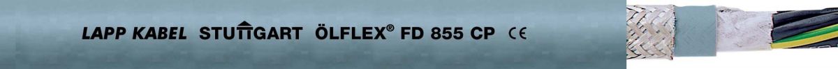 Ölflex FD 855 CP 7G1,0mm² Trommel 500m