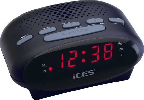 Uhrenradio Ices ICR--210 black