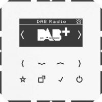 Smart DAB+ Digitalradio DAB CD WW alpinweiß
