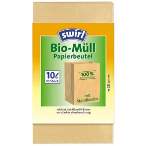 Bio-Abfall-Beutel 10 Liter Papierbeutel