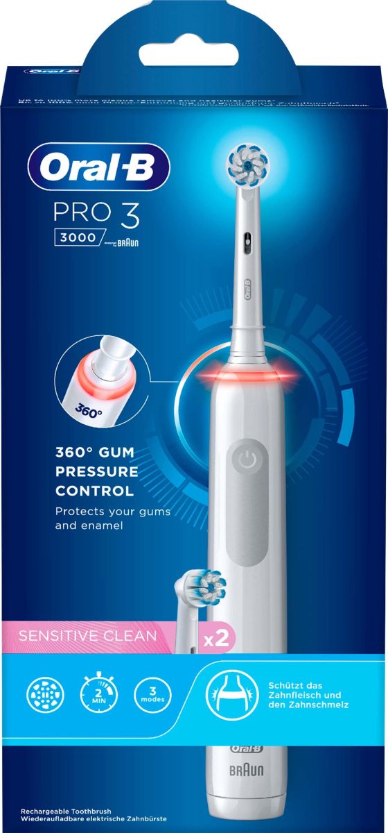 Oral-B Zahnbürste Pro 3 3000 SensiClws