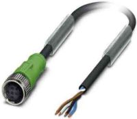 Sensor-Aktor-Kabel M12 SAC-4P-5,0-PUR/M12FS