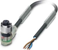 Sensor-Aktor-Kabel M12 SAC4P3,0PUR/M12FR-3L