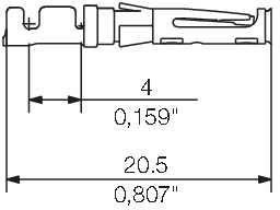Steckverbinder RSV CB1,6R18-16AU,75I3,5