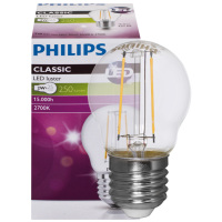 LED-Filamentlampe 2,0W E27 250lm klar