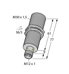 Induktiver Sensor BI15-M30E-LIU-H1141