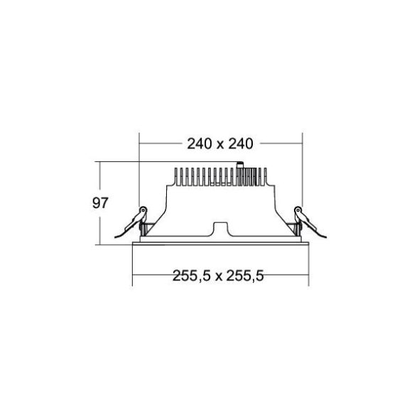 LED-Einbaudownlight 230V 41645165