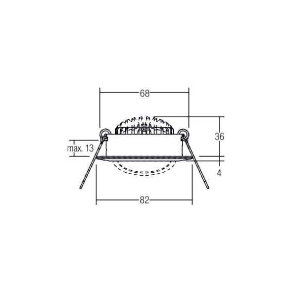 LED-Einbaustrahler 230V 39463153