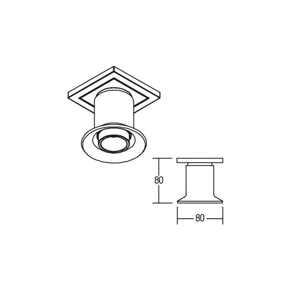 LED-Anbauleuchte P+L 12703173