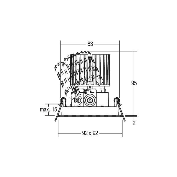 LED-Einbauleuchte 12608173