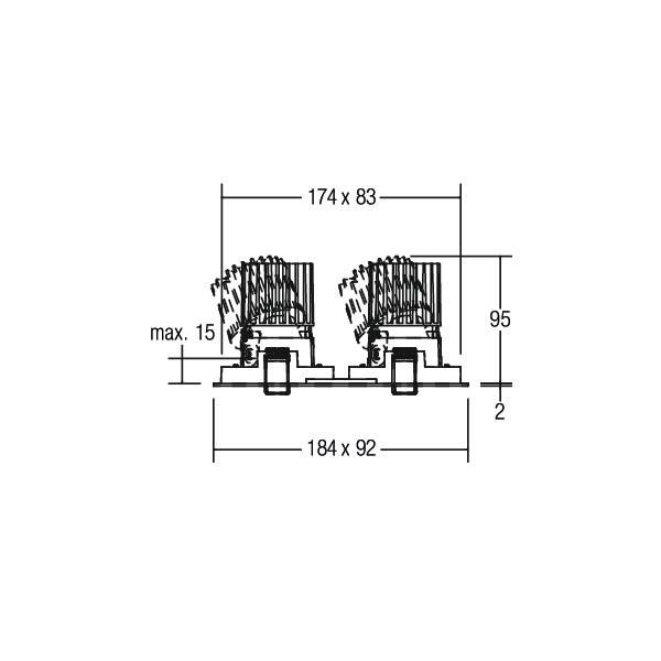 LED-Einbauleuchte 12618173