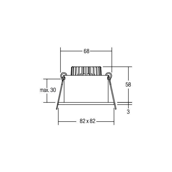 LED-Einbauleuchte 38267083