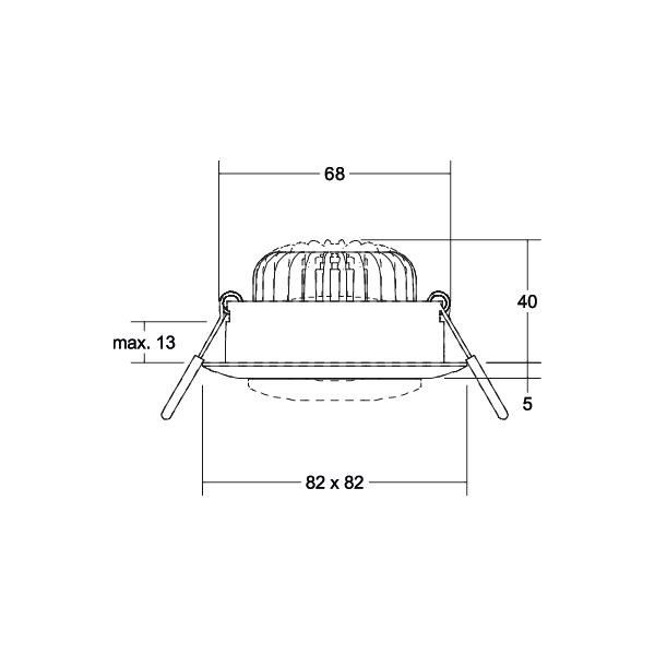 LED-Einbaustrahler 12385173