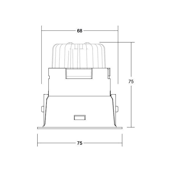 LED-Einbaustrahler 230V 39173183