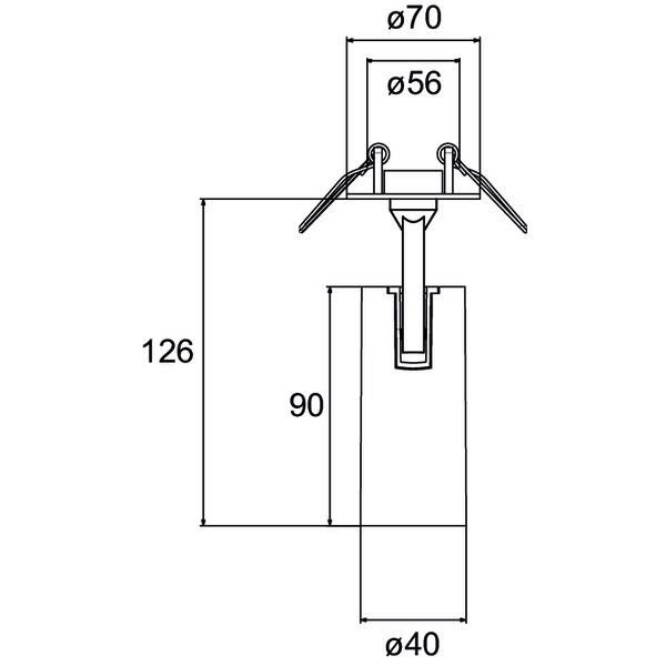 LED-Halbeinbau-Strahler 88776184DA