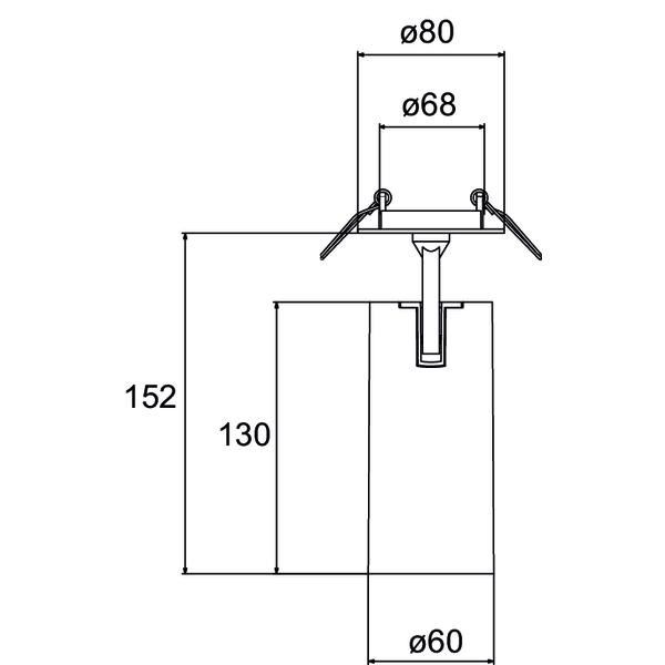 LED-Halbeinbau-Strahler 88792174DA