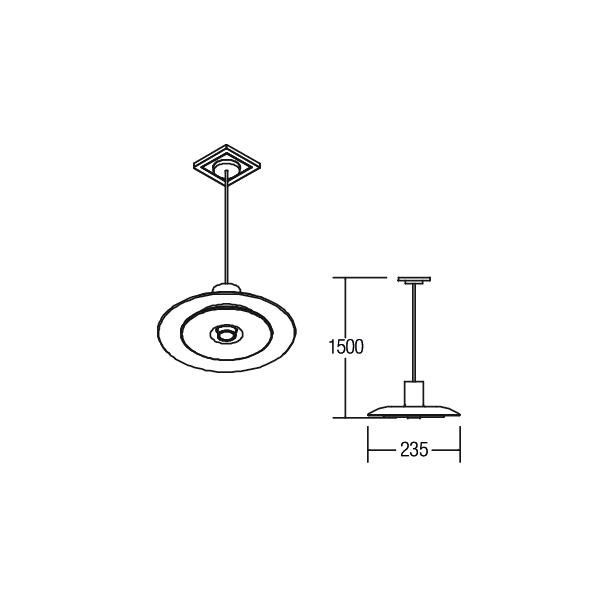 LED-Pendelleuchte P+L 12717173