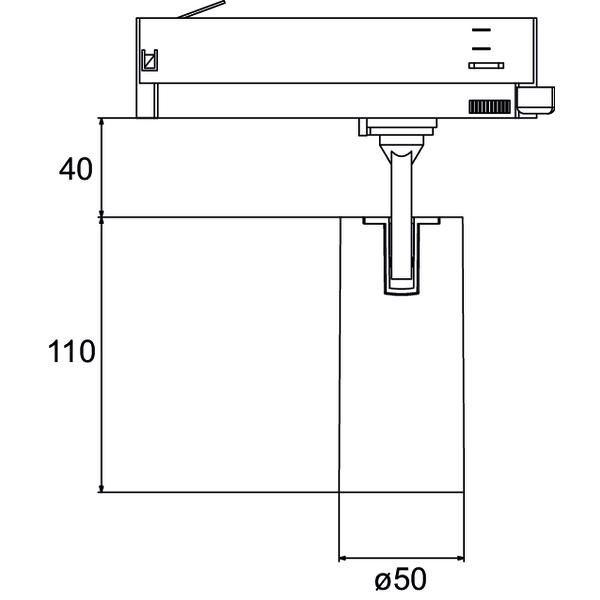 LED-Schienenstrahler 230V 88702174DA