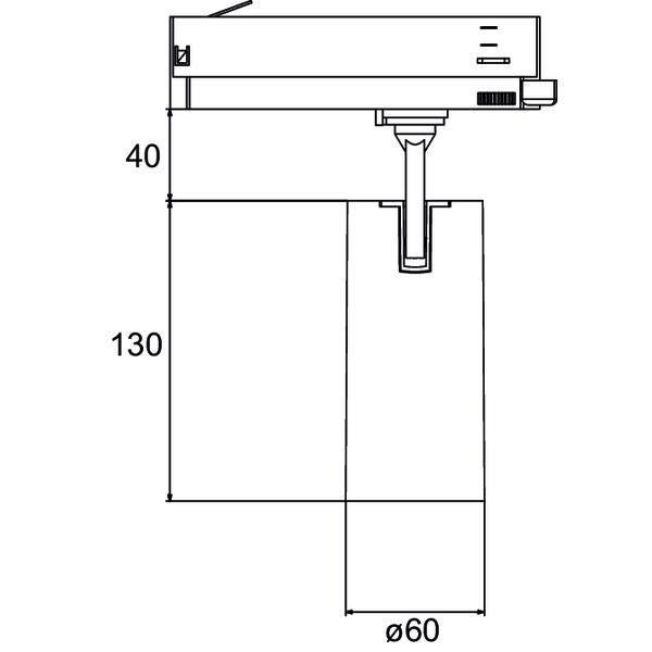 LED-Schienenstrahler 88715184DA