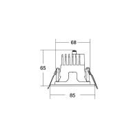 LED-Einbaudownlight 230V 41611163