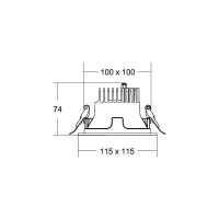 LED-Einbaudownlight 230V 41642174