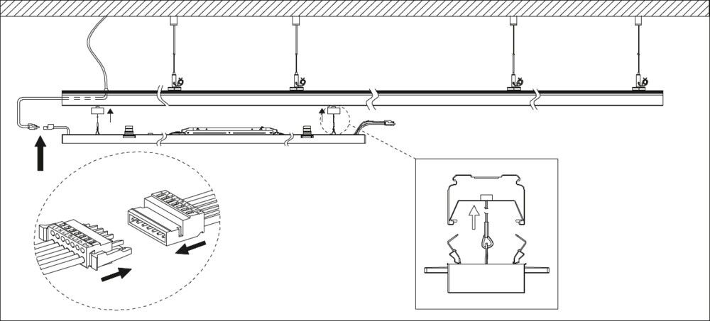 LED-Universalgeräteträger TRU.U.VP73W840NCLPS