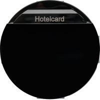 Hotelcard-Schaltaufsatz 16402035 schwarz glänzend
