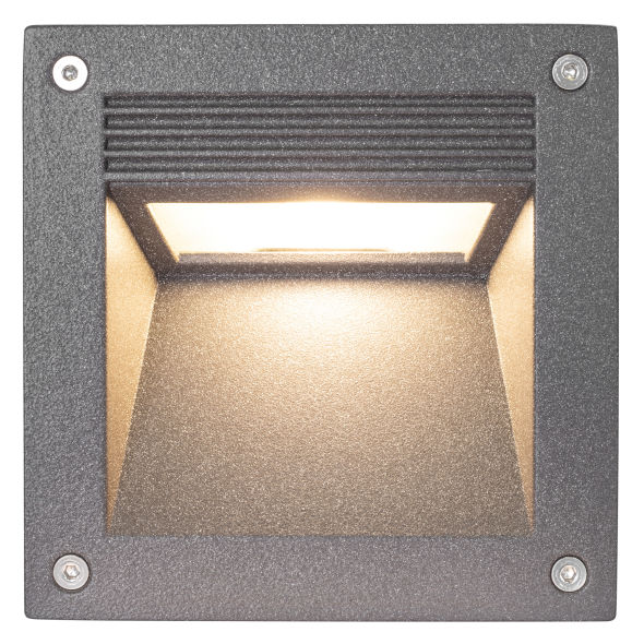 LED Einbauleuchte für außen anthrazit