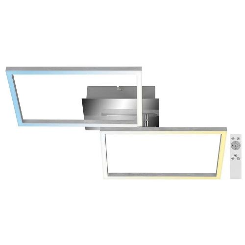 LED-Deckenleuchte LED 30W alufarben