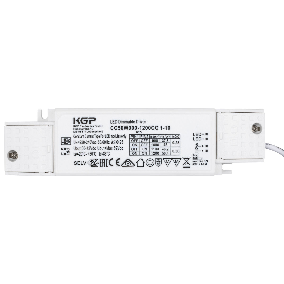 LED-Treiber 1 - 10V dimmbar