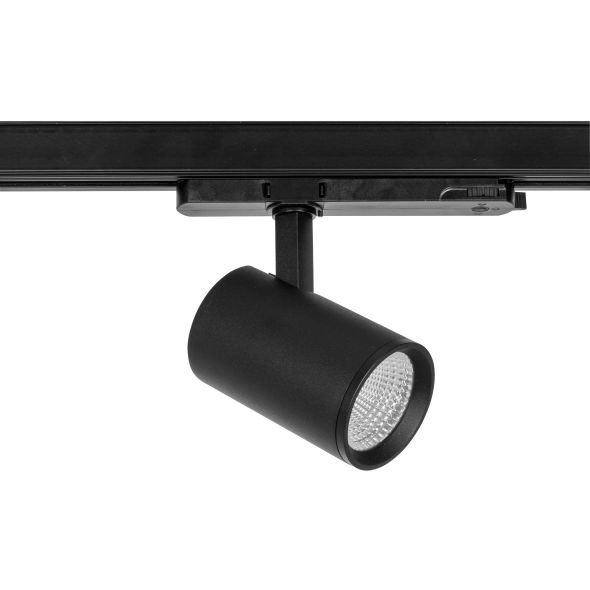 LED-Schienenstrahler 18W 1.700lm 3000K Aluminiumgehäuse schwarz