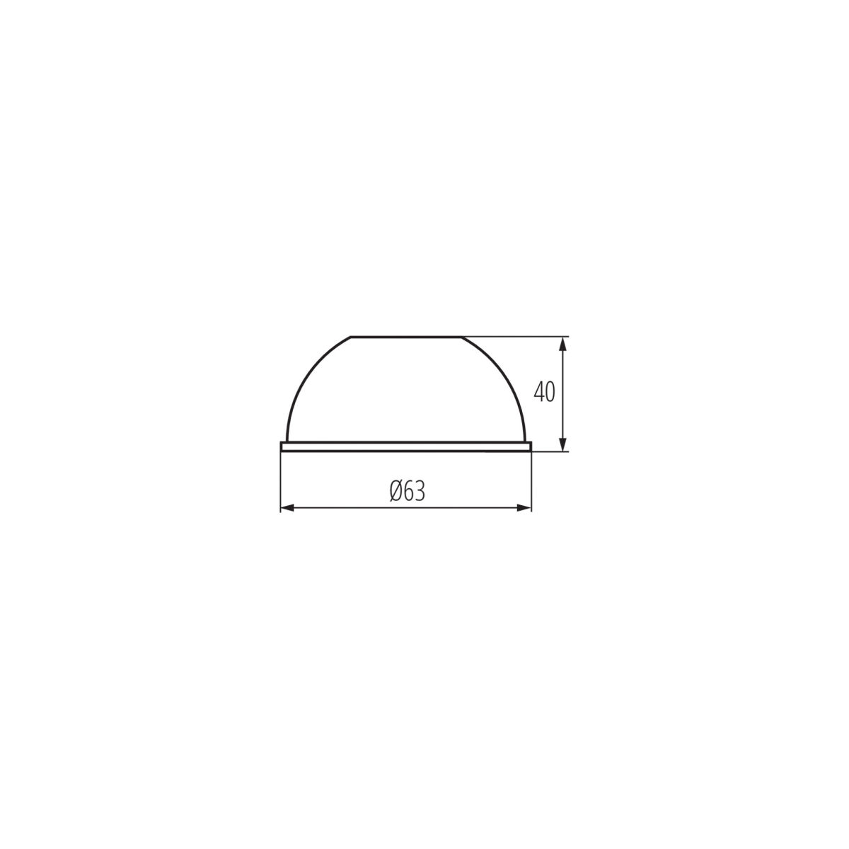 Reflektor Ø75 LED 18W 15°