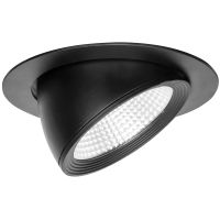 LED-Downlight COB-LED 4000K 33W 3.670lm schwarz