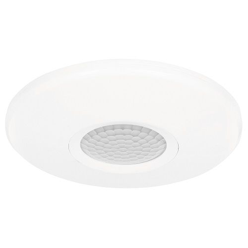 AP-Decken-Bewegungsmelder 2000W/LED1000VA Erfassungswinkel 360° Reichweite bis max. 6 m weiß