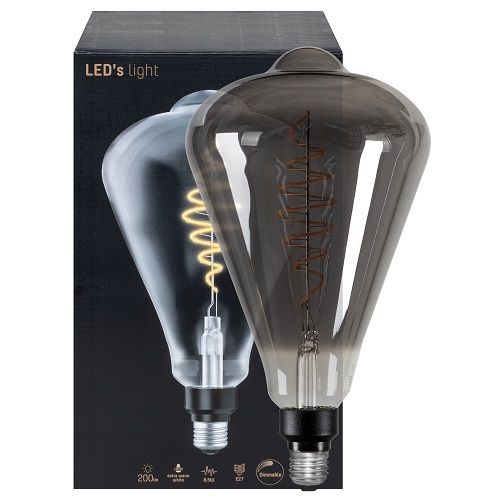 LED-Filament-Lampe Klassische-Form E27 1800K