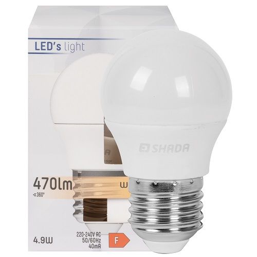 LED-Lampe Tropfen-Form opal E27/4,5W 40W 470 lm 2700K