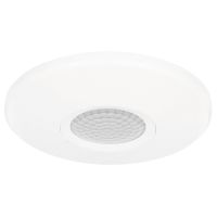 AP-Decken-Bewegungsmelder 2000W/LED1000VA Erfassungswinkel 360° Reichweite bis max. 6 m weiß