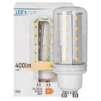 LED-Lampe Röhren-Form klar GU10/4W 35W 400 lm 2700K