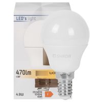 LED-Lampe Tropfen-Form opal E14/4,5W 40W 470 lm 2700K