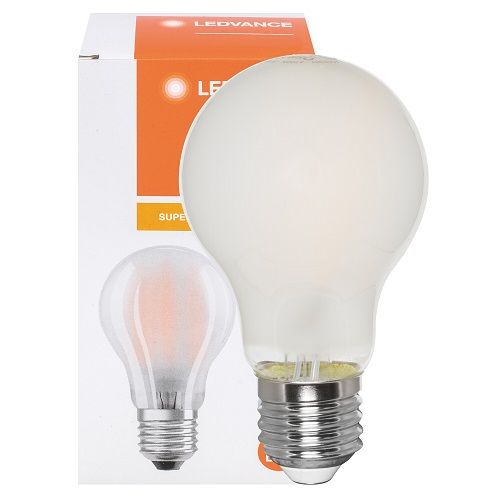 LED-Filament-Lampe SUPERIOR CLASSIC A AGL-Form matt E27 2700K 5,8W