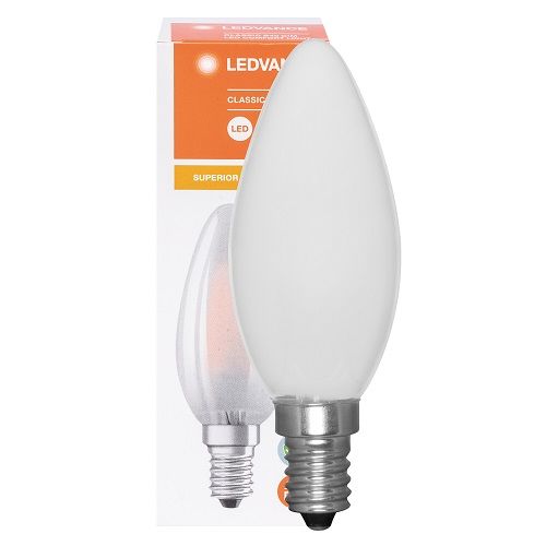 LED-Filament-Lampe E14 3,4W 470 lm 2700K matt standard