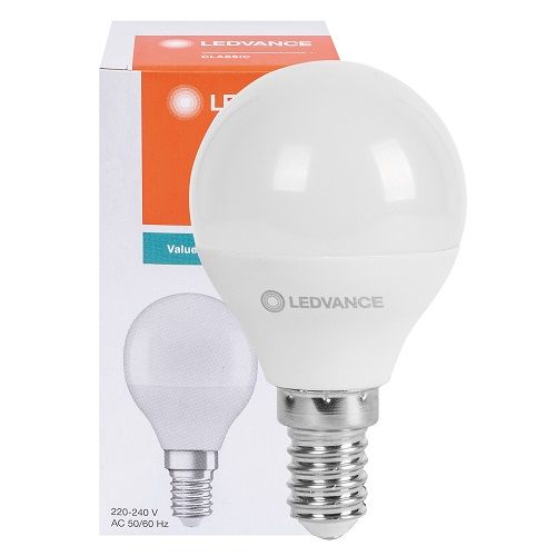 LED-Lampe CLASSIC P VALUE Tropfen-Form opal E14/4,9W (40W) 470 lm 2700K